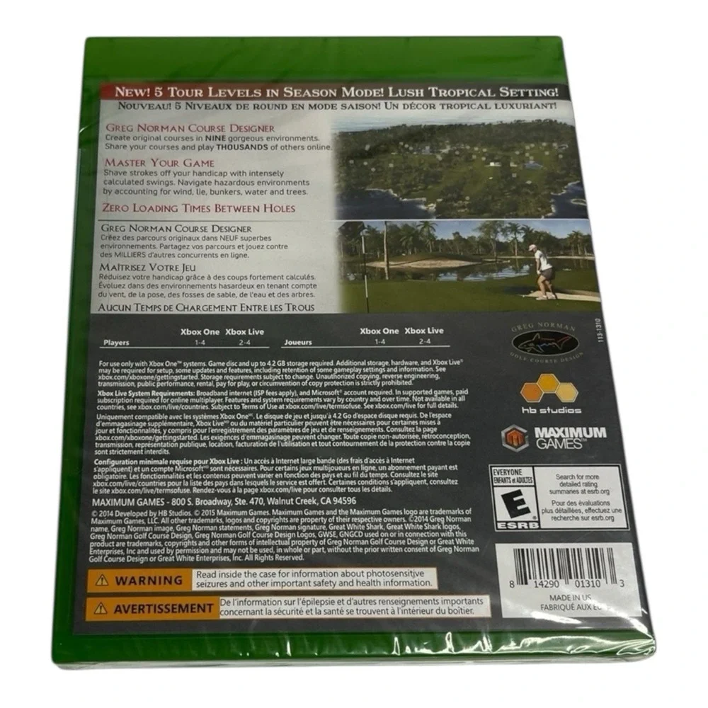 The Golf Club Collector's Edition Microsoft Xbox One Video Game New Sealed